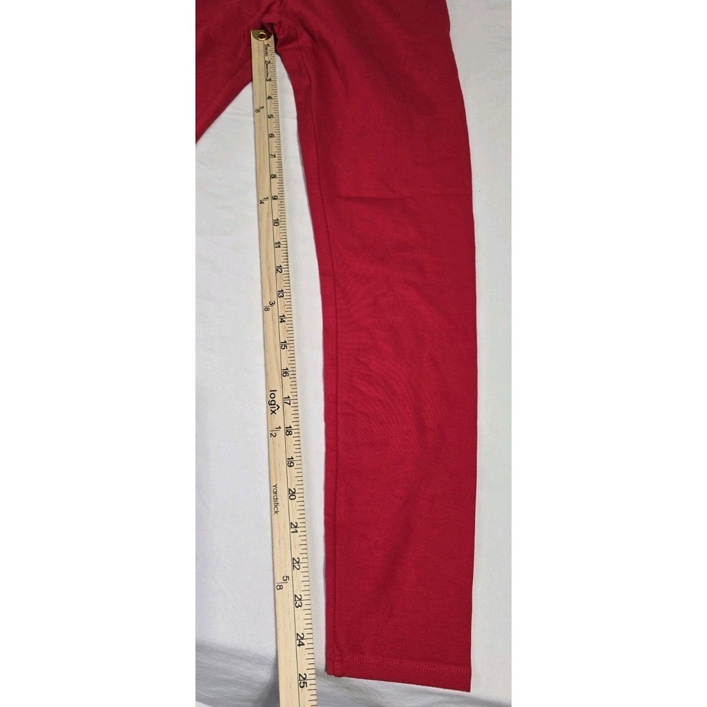 No Boundaries Women's Medium (7-9) Red Leggings - Picture 4 of 8